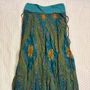 Bohemian Style wide leg Pants